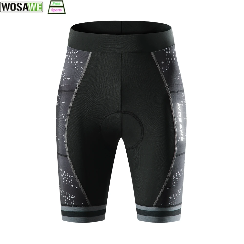 

WOSAWE Padded Cycling Shorts Women Shockproof Reflective MTB Bicycle Shorts Road Bike Mtb Shorts Summer Ropa Ciclismo