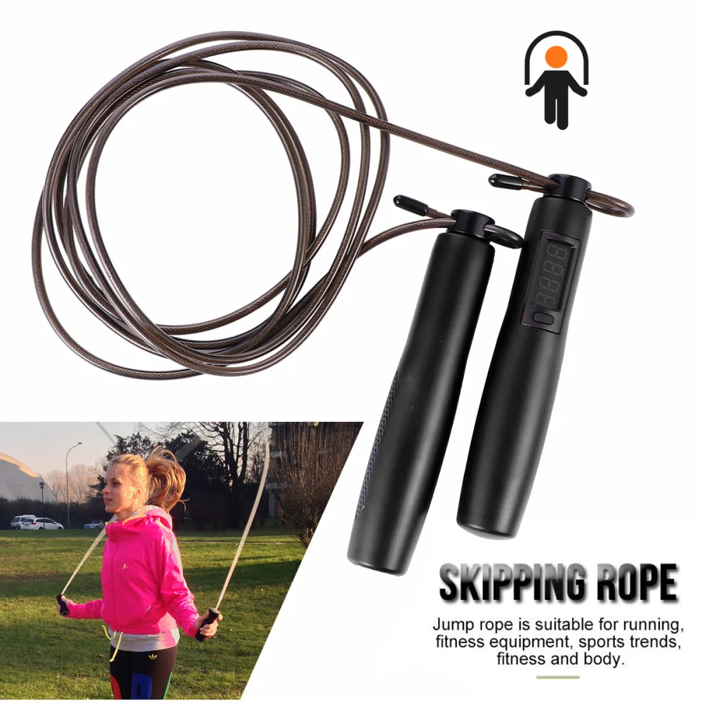 

1 Set Electronic Counting Jump Rope Professional Jump Exercise Supplies