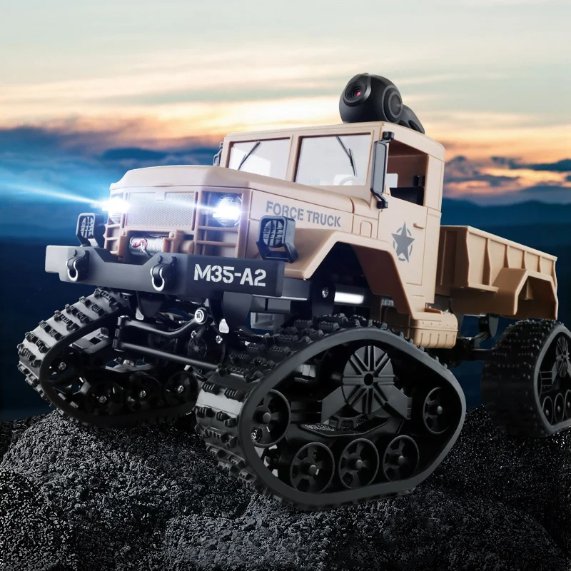Fy001 1/16 4Wd трек внедорожник военный бронированный автомобиль сборка модель