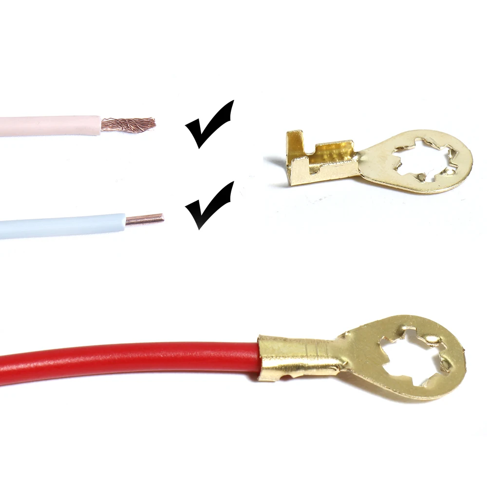 Сливы с линией терминала Солнечная кольцо для заземления заземляющий медный