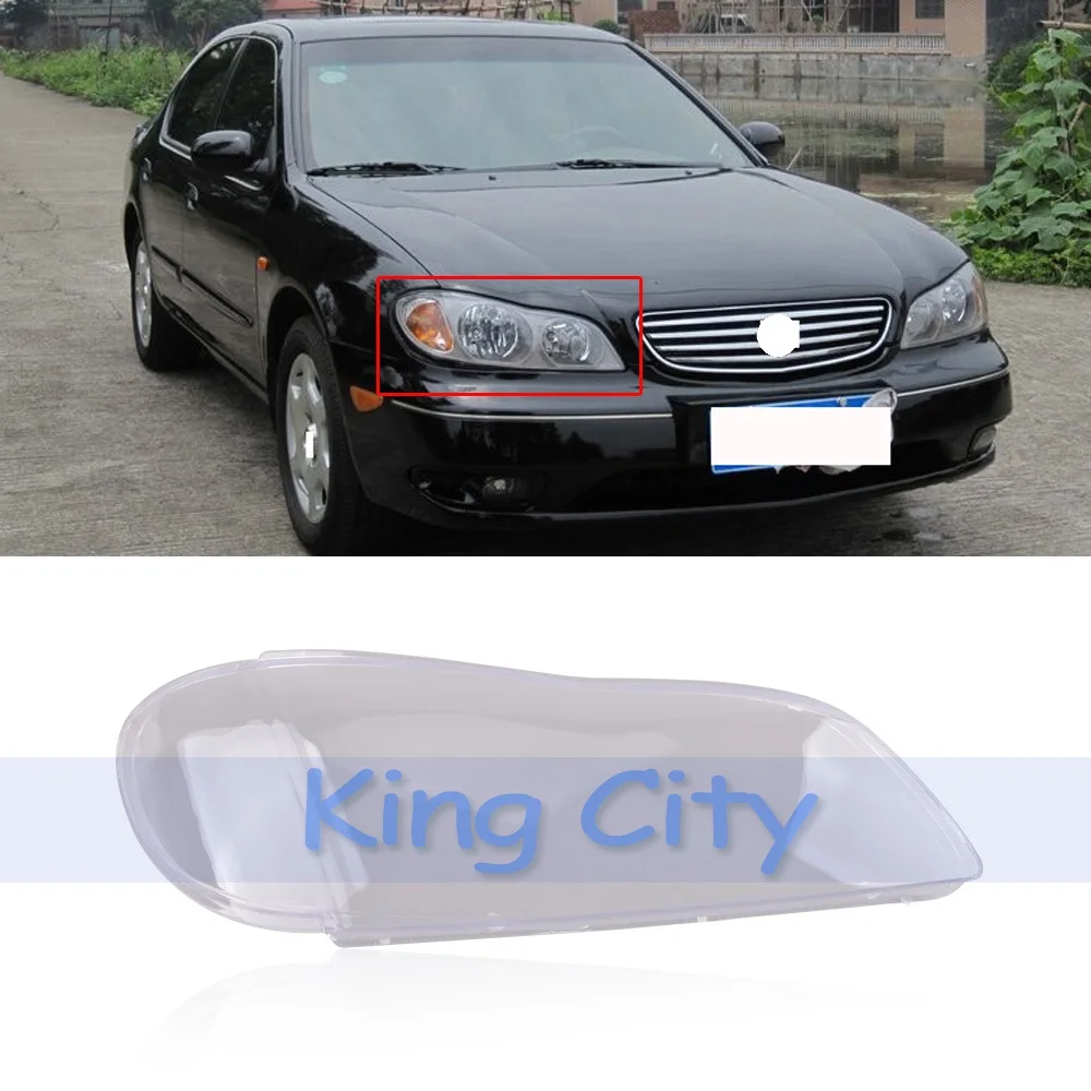 CAPQX 1 шт. для Nissan Cefiro A33 2000-2004 передняя фара Прозрачная крышка лампы головной светильник абажур головной светильник