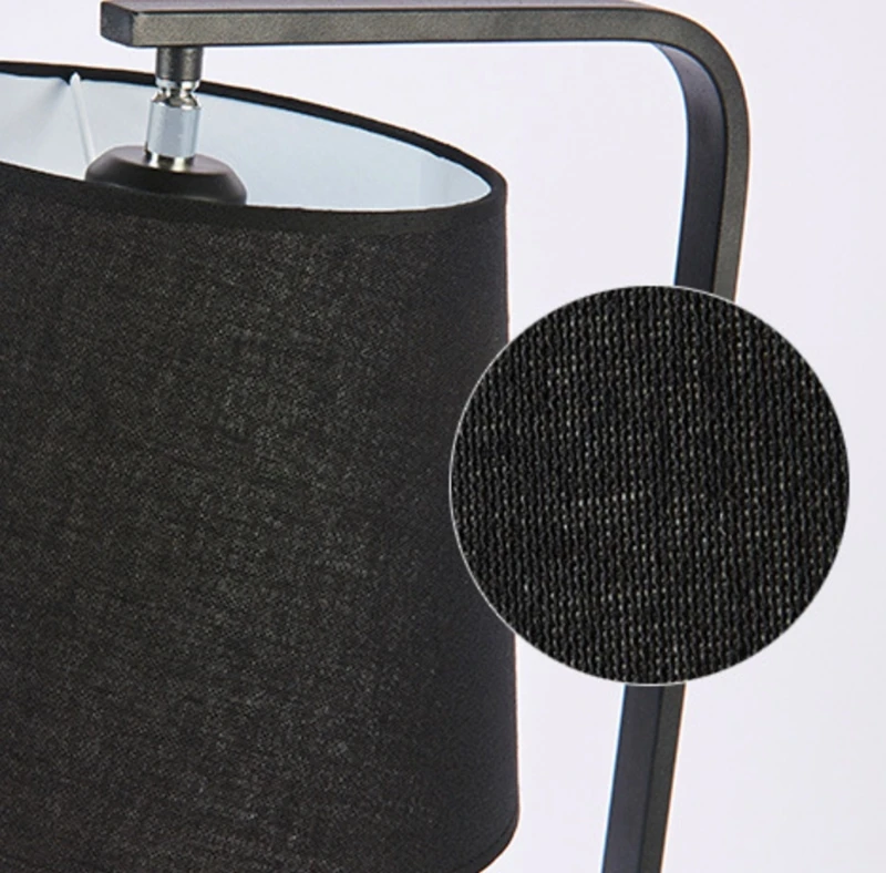 Простая настольная лампа прикроватная 220 В для спальни гостиной кровати