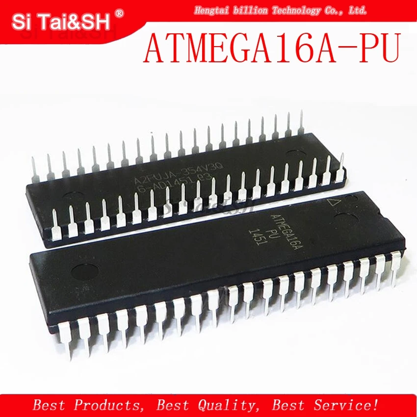 1 шт./лот ATMEGA16A-PU ATMEGA16 ATMEGA16A DIP-40 | Электронные компоненты и принадлежности