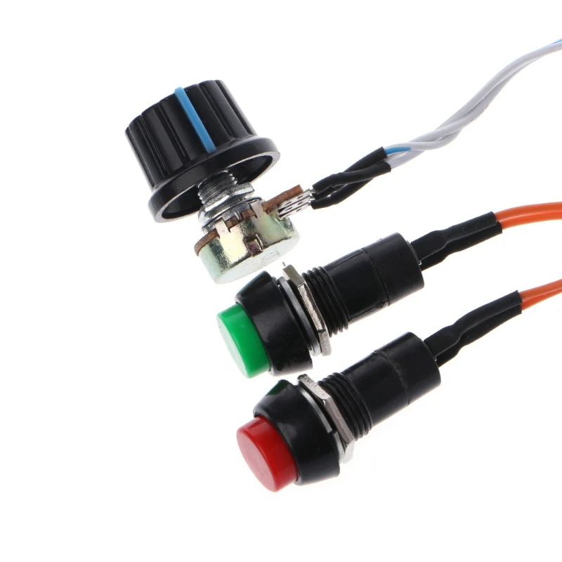 DC 6V12V 24V шим тока мотор Скорость регулятор переключатель линейный