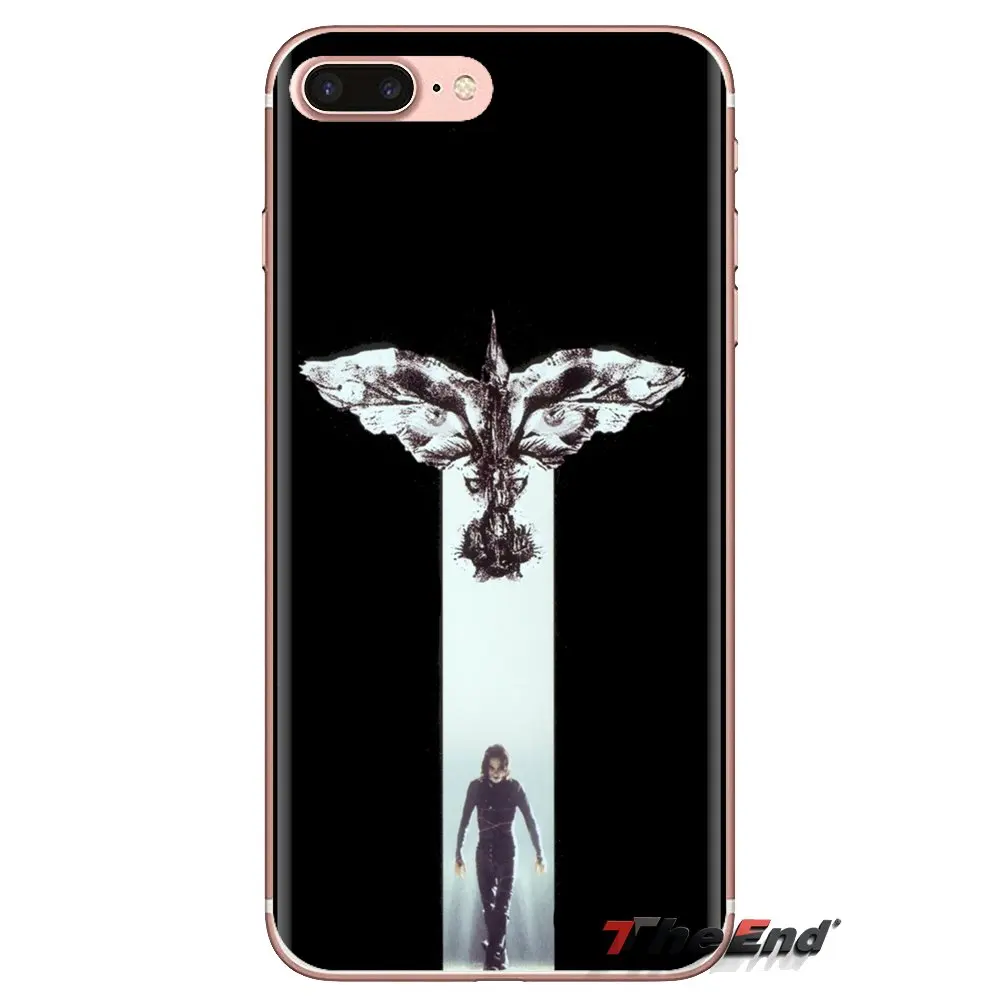 Фильм ворона обои прозрачный мягкий чехол Чехлы для iPod Touch Apple iPhone 4 4s 5 5S SE 5C 6 6S 7 8 X XR