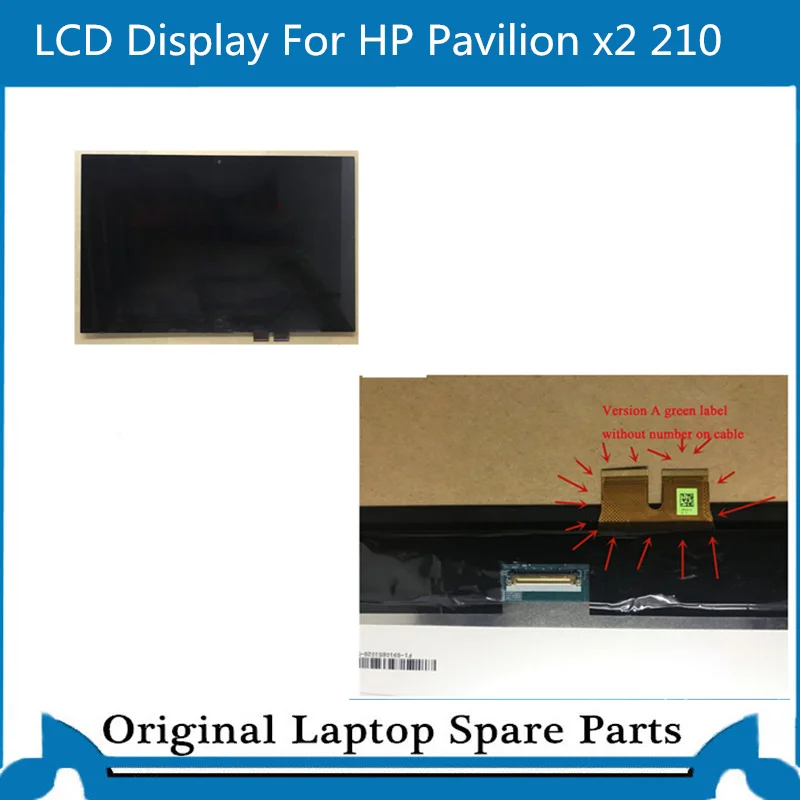 

Original LCD Display For HP Pavilion x2 210 G1 G2 B101EAN01.8 10.1'' Touch Panel Assembly Screen Digitizer 1280*800