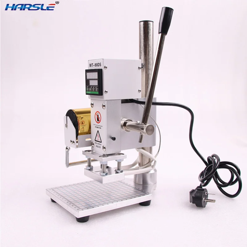 HARSLE WT-90 многофункциональная ручная Горячая Фольга штамповки/тепла Пресс/машина
