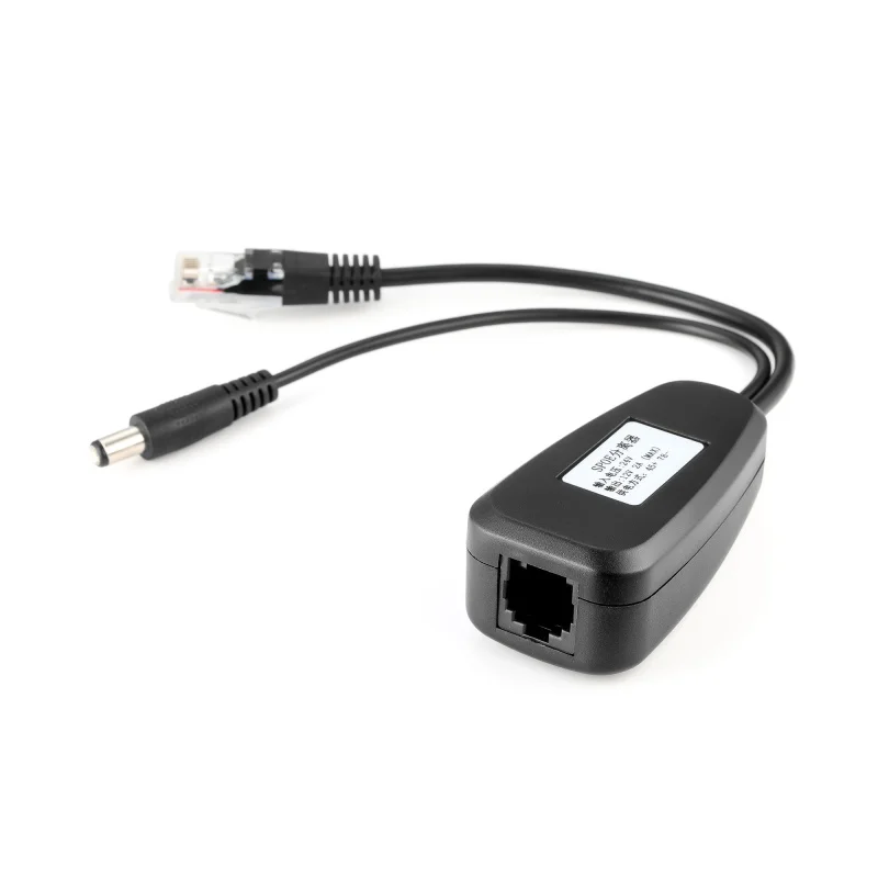 Стандартный POE сплиттер 24V конвертировать в 12V 2A блок питания разделитель POE кабель делитель питания
