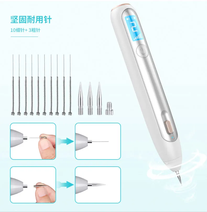 Ручка для удаления пятен 6 уровней ЖК дисплей средство темных лица веснушек