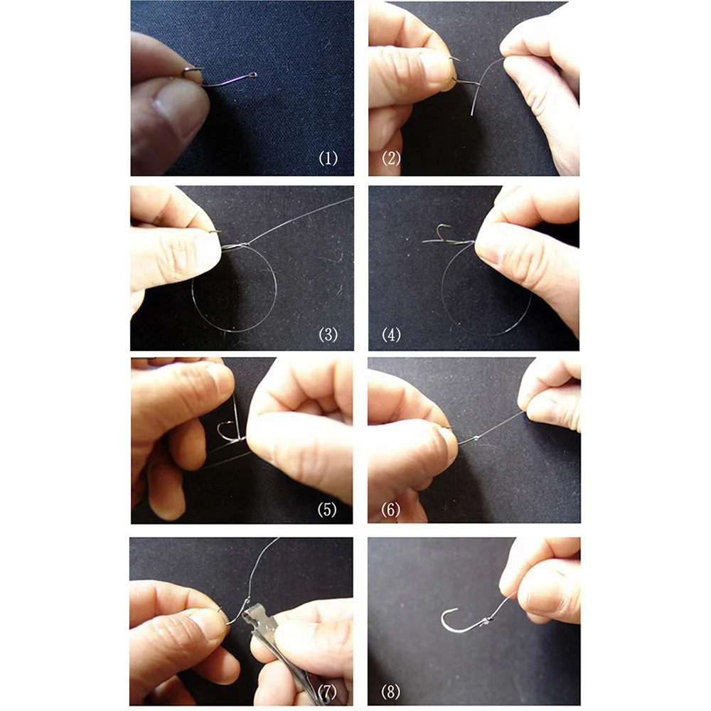 100/200/300/400/500/600/1000PCS Fishing Hooks Set High Carbon Steel Barbed Fish Hook for Saltwater Freshwater Fishing Gear HA