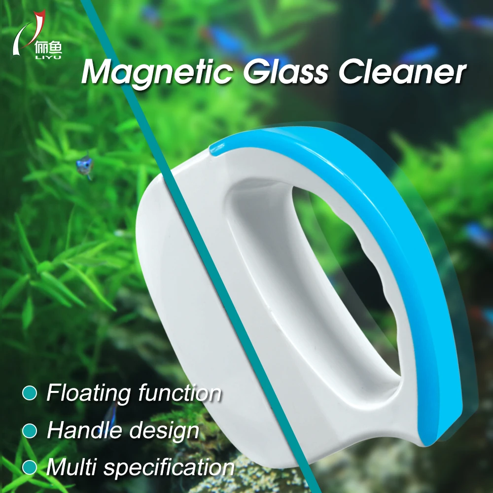 

Fish Tank Glass Cleaning Tools，Algae/Stain Cleaning Brush，Aquarium Magnetic Cleaner