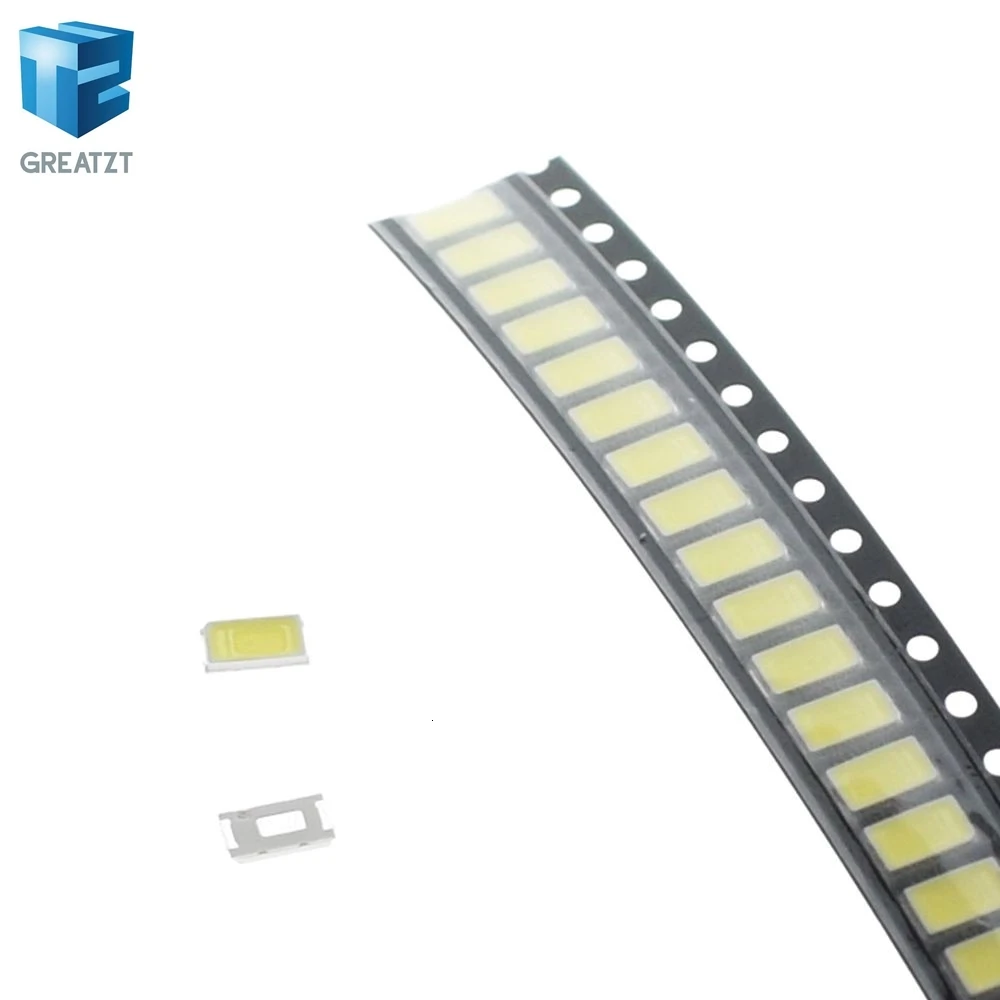 1000 шт. 5730 SMD СВЕТОДИОДНЫЙ CW-WW 5630 белый/теплый белый 5,7*3,0 мм 40-60lm 150ma 5730 диод 0,5 W