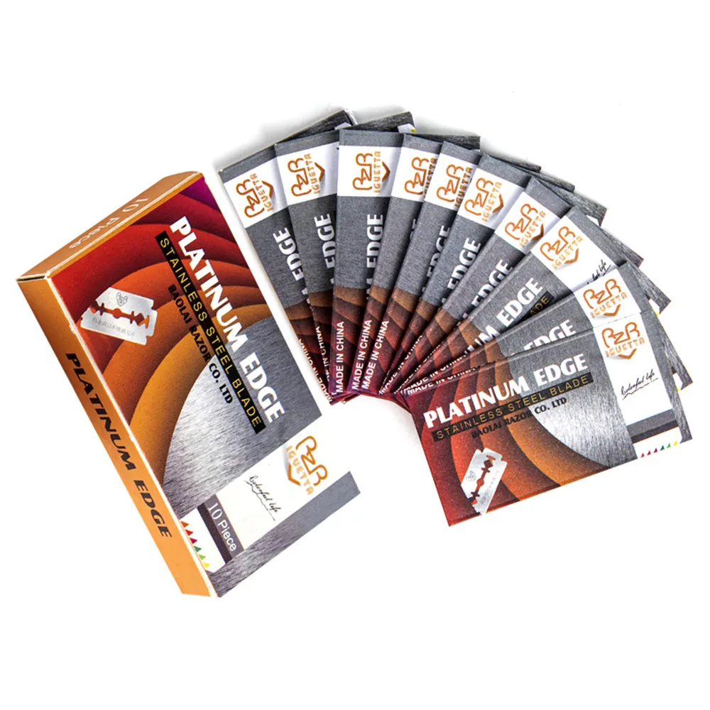 Лезвия для бритвы мужские с 2 лезвиями из нержавеющей стали 5/10 шт. | Красота и
