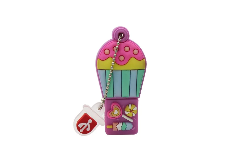 TEXT ME 64GB мультфильм Единорог воздушный шар стиль usb флэш-накопитель usb 2,0 4GB 8GB 16GB 32GB флешка, подарок