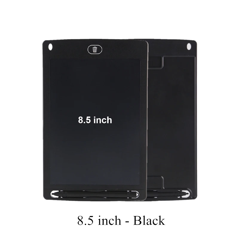 Black Игрушки для рисования 8,5 дюймов письмо е-писатель доска для рисования детей раннего образования Игрушка Дети ультра-тонкий планшет с адсорбционный магнит - Цвет: Black