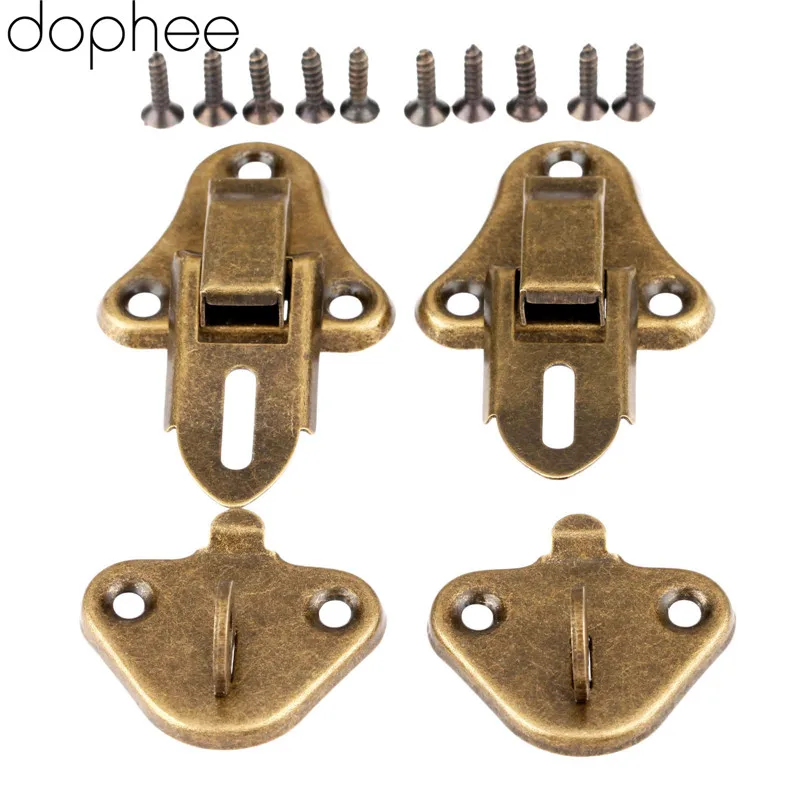 Dophee 2 шт. антикварная искусственная мебель шкатулка для ювелирных изделий