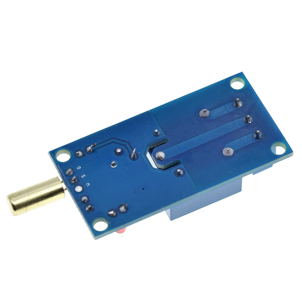 5 в 1 канал Выход наклона угла Сенсор триггерный релейный модуль Золотой SW520D мяч