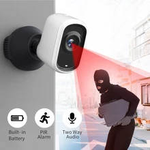 Камера видеонаблюдения SDETER 1080P с аккумулятором Wi Fi IP65 защита от