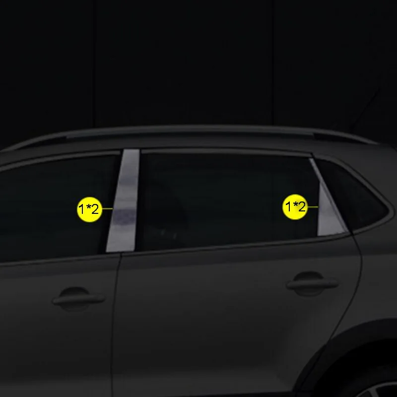 Tonlinke наклейка на чехол для Volkswagen POLO Hatchback 4 шт. новинка Стайлинг автомобиля из