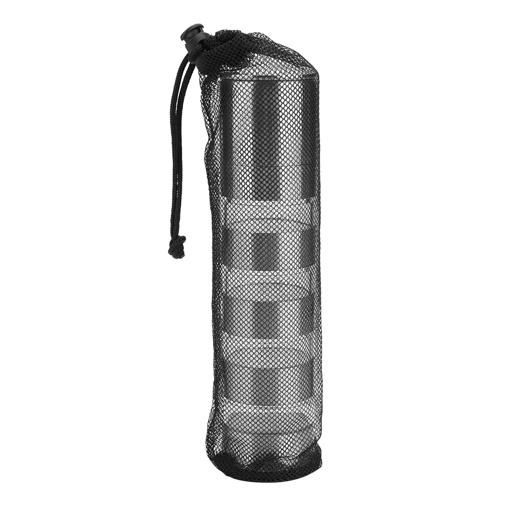 

Outdoor Camping Seasoning Cans Set Spice Condiment Bottles Shakers Box Grinder