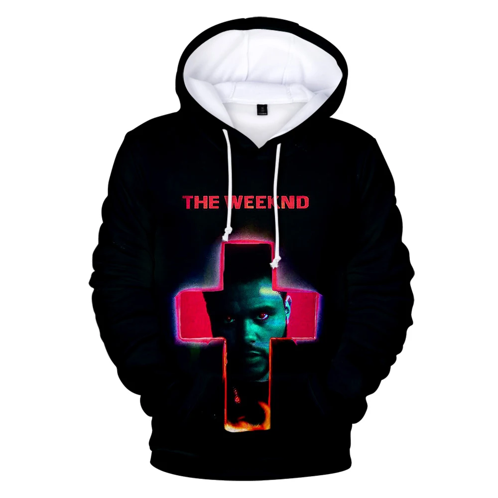 

Толстовка Weeknd с 3D принтом для мужчин и женщин, свитшот, худи в стиле хип-хоп, Weeknd, осенне-зимняя одежда для мужчин, Лидер продаж