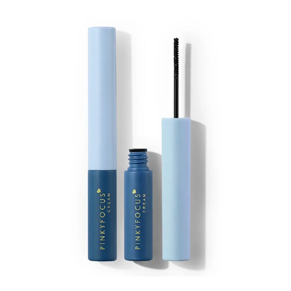 Супертонкая тушь для ресниц профессиональная моющаяся без шелушения черного и