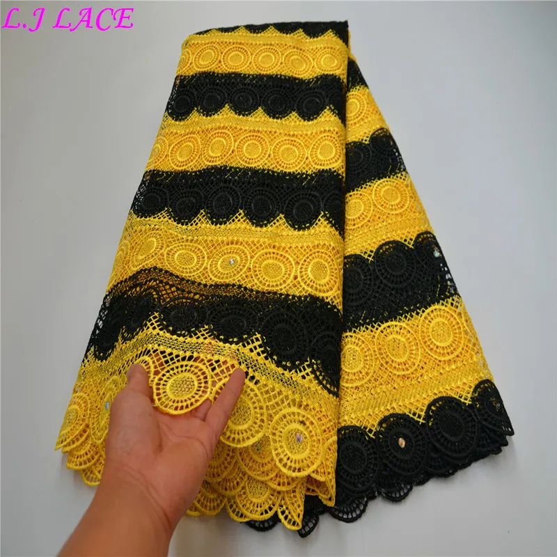 Классические кружева из гипюра африканский дизайн сделано в Китае
