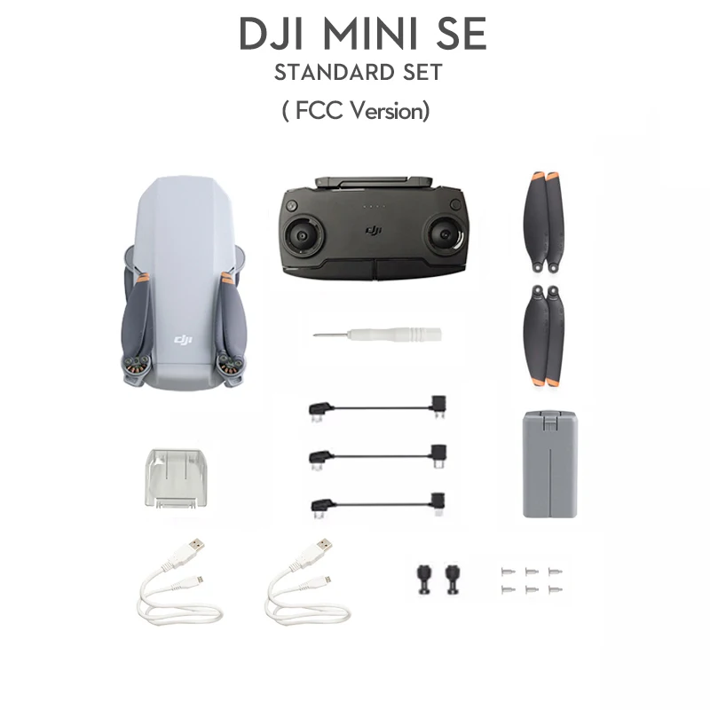 DJI Mini SE drone FCC Version MT2SS5 3-Axis Gimbal flight time 30 minutes MR1SS5 controller brand new original in stock | Электроника
