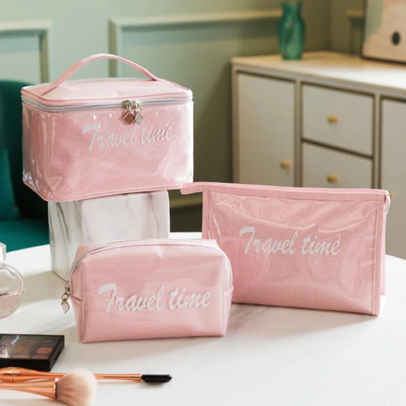 

Women's Cosmetic Bag Makeup Toiletry Bags Large-capacity Make Up Organizer Portable Wash Pouch Waterproof Travel Storage Case