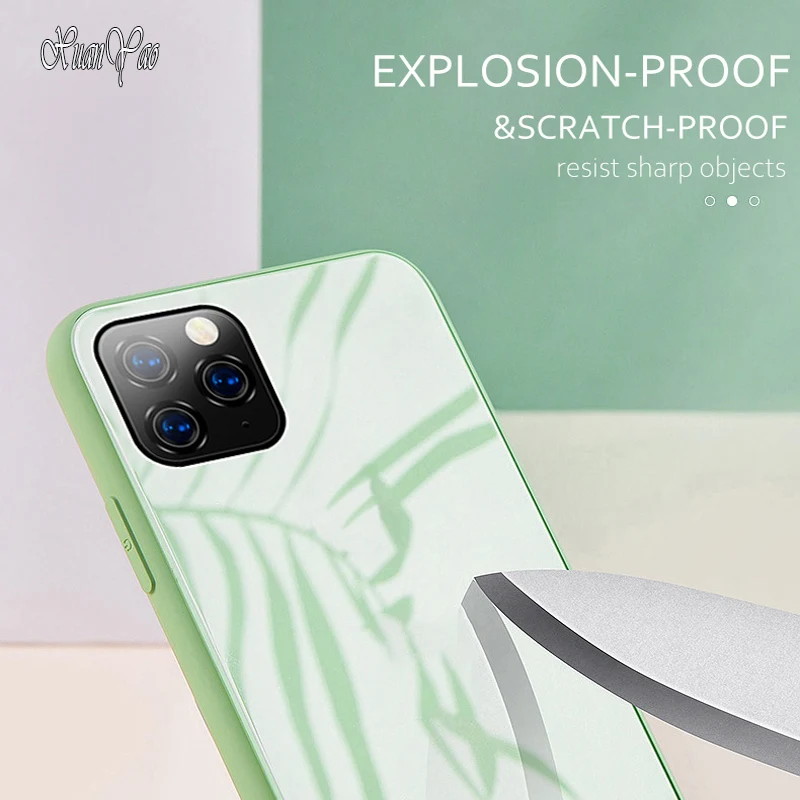 XUANYAO чехол для iPhone 11 Pro Max силиконовый X Xs XR Мягкий стеклянный 6 6S 7 8 Plus |