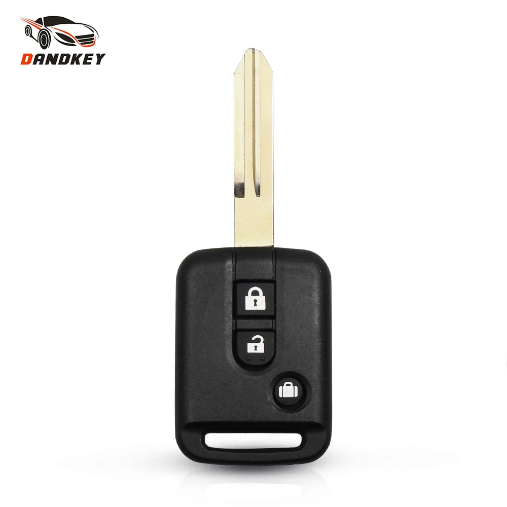 

Dandkey для Nissan, Сменный Чехол для дистанционного ключа для Nissan Micra 350Z Pathfinder, Navara Car, 3 кнопки, чехол для автомобильного ключа