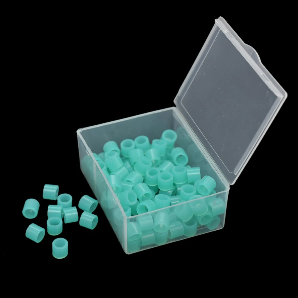 Кольца с кодовым кодом стоматологические 100 шт. мягкие силиконовые стандартные