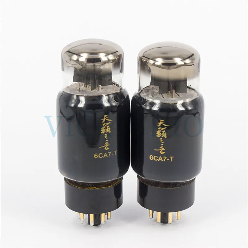 2Pieces Новая вакуумная трубка SHUGUANG 6CA7-T, заменяющая 6CA7 EL34 EL34-B 6P3P 5881 6L6G, электронная трубка - Цвет: 2Pieces
