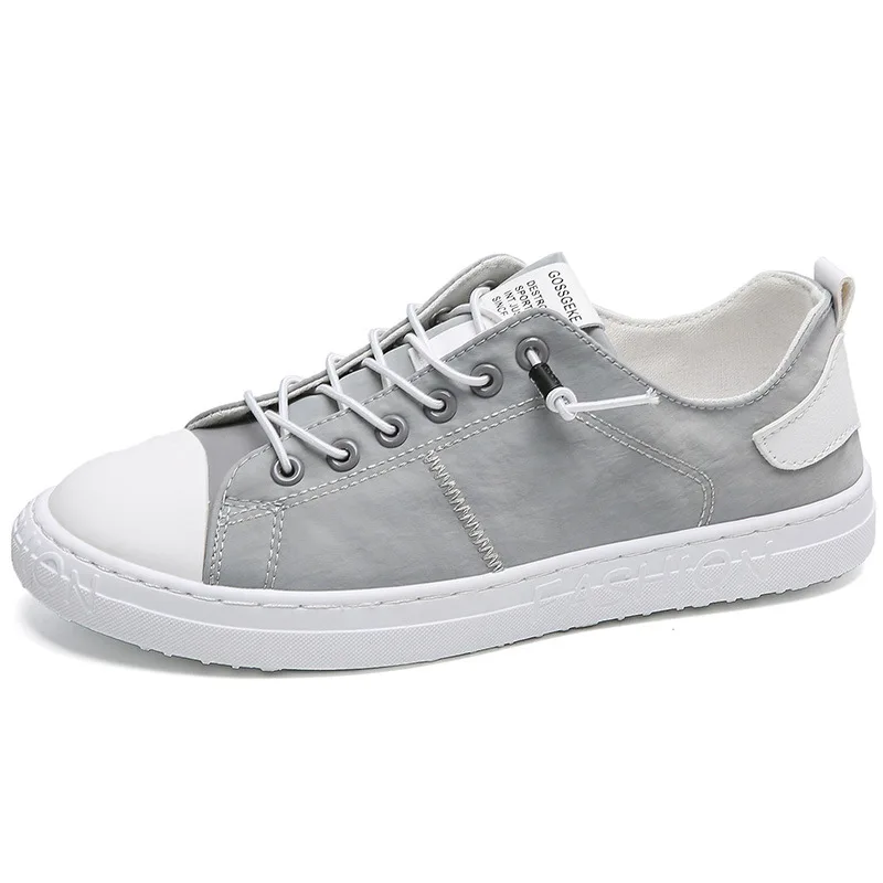 

Мужские повседневные кроссовки, Вулканизированная подошва, плоская подошва, размеры 39-44, черные, серые, хаки