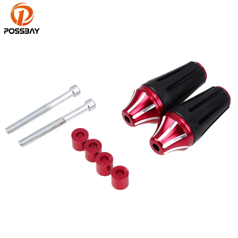 Универсальный слайдер рамы мотоцикла POSSBAY защита от падения 8 мм для Piaggio Ducati Aprilia