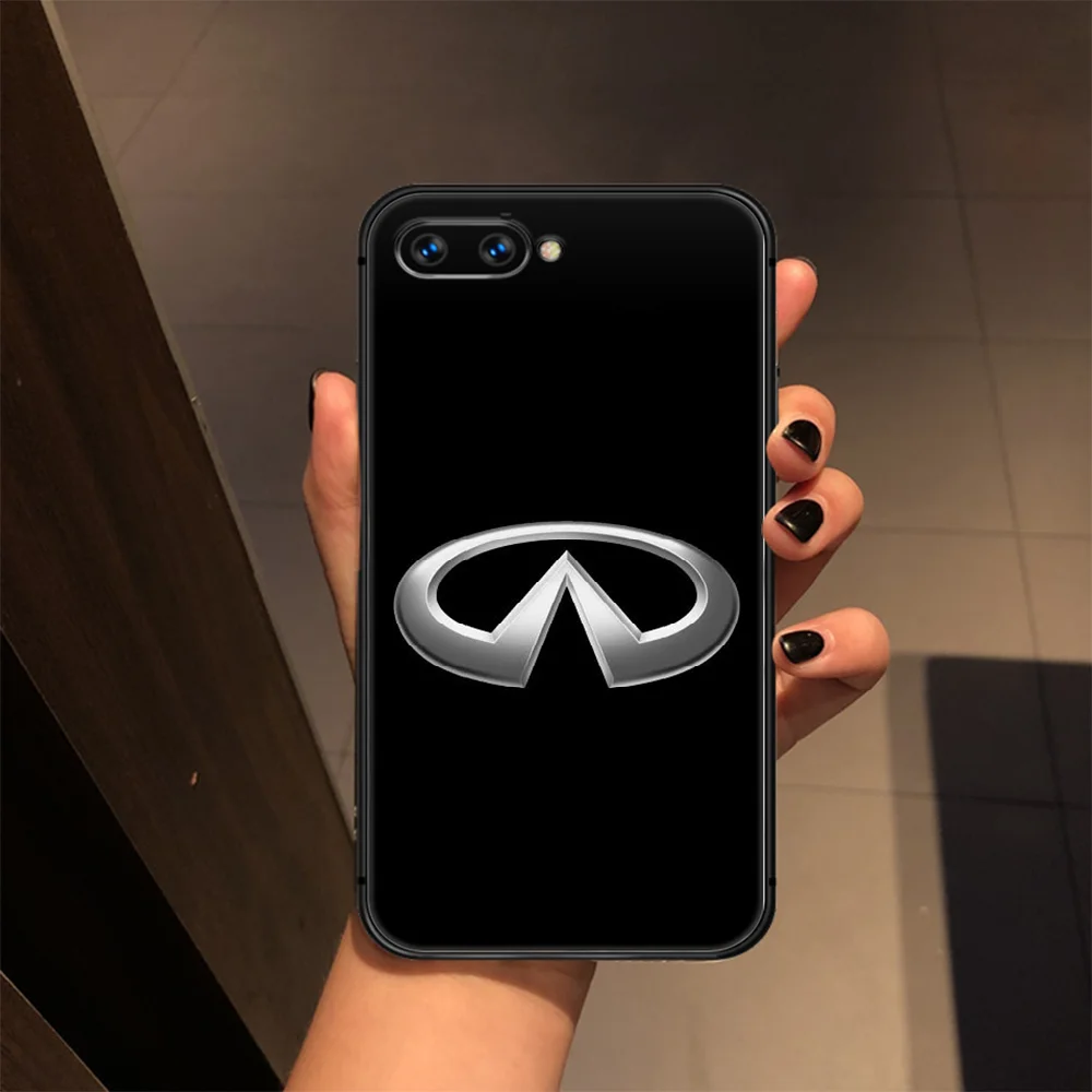 

Luxury car INFINITI logo Phone Case Cover Hull For HUAWEI honor 7a 8 8s 8a 8x 9 9x 10 20 i Lite Pro black Coque Soft Cell Tpu