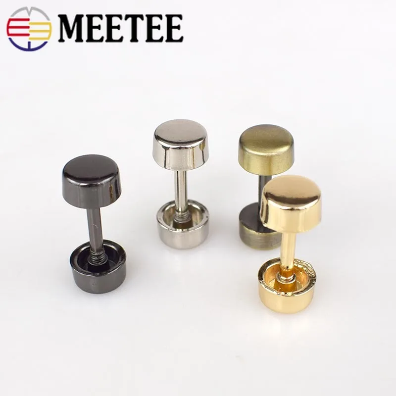 MEETEE 15/20/28/33/40 мм DIY сумка Пряжка на колесиках для ремонта сумок швейная