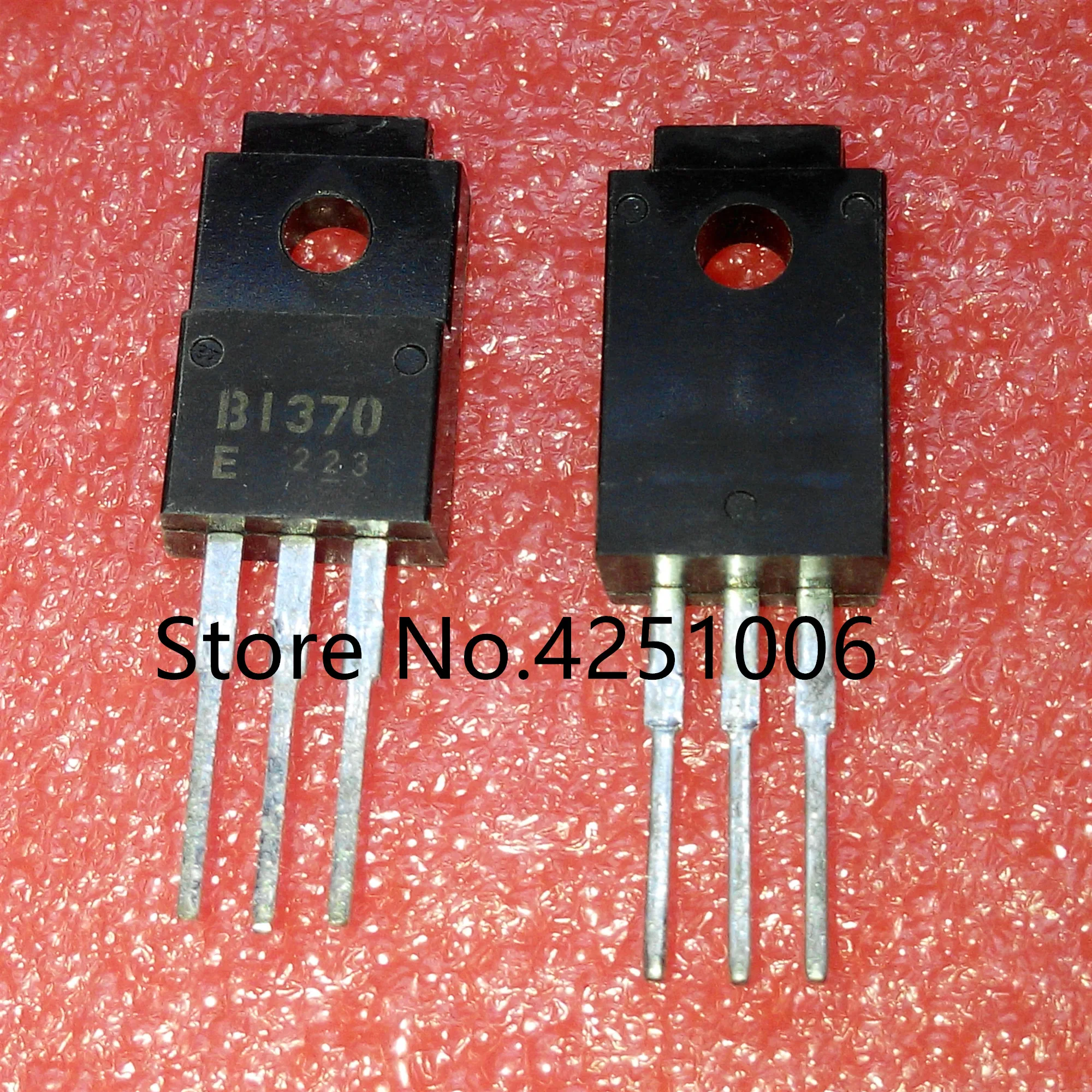 10 шт. 2SB1370 B1370 TO-220F Мощность pnp-транзистор Триод | Электронные компоненты и