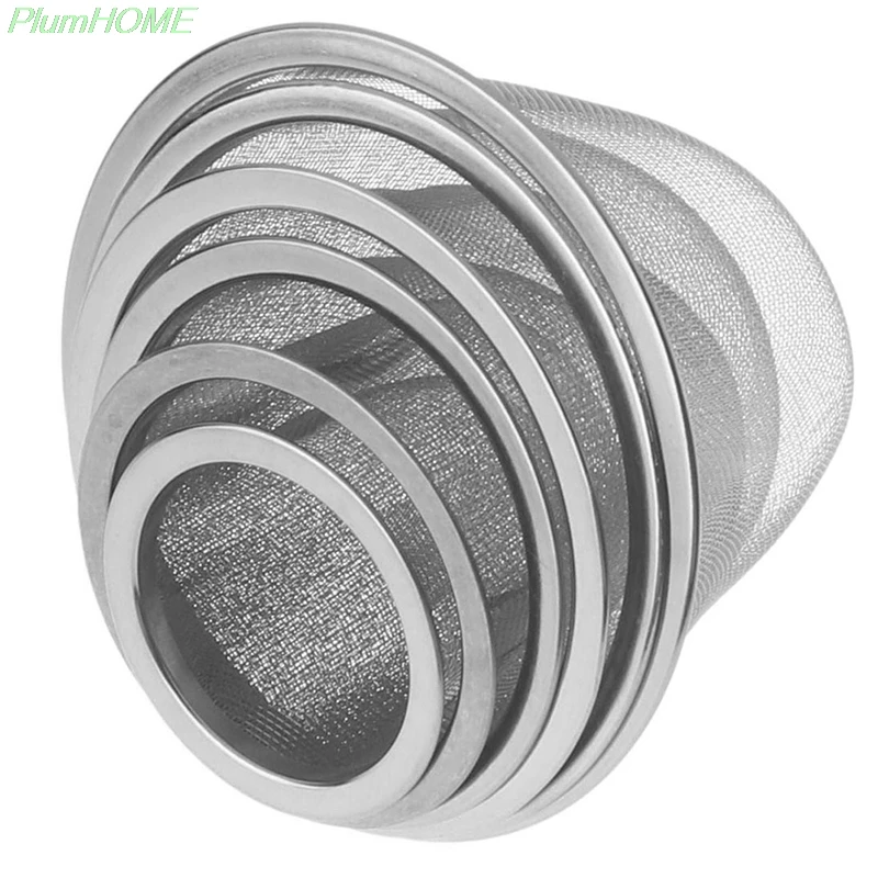 

Reusable Stainless Steel Mesh Tea Infuser Strainer Diameter 5-9.5CM Teapot Tea Leaf Spice Filter Drinkware Kitchen Accessories