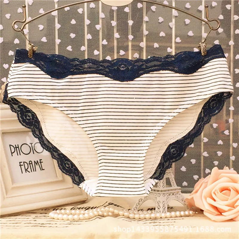 Женские сексуальные кружевные трусики бесшовное нижнее белье хлопковые трусы