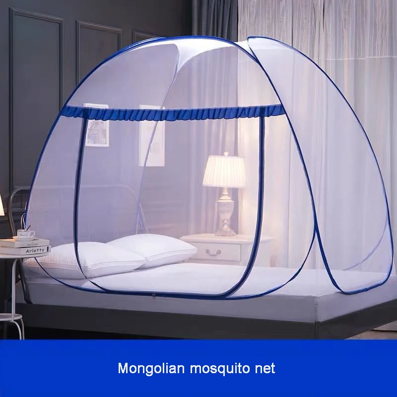 Однодверная монгольская Юрта москитная сетка с двойной молнией кружевной дизайн