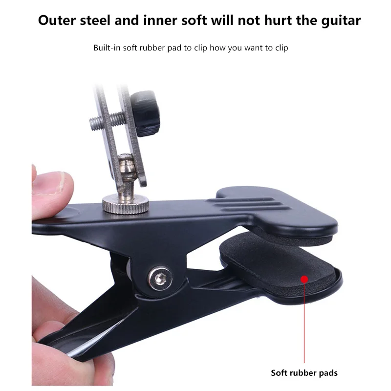 2020 гитарный держатель на зажиме для сотового телефона подставка с длинной