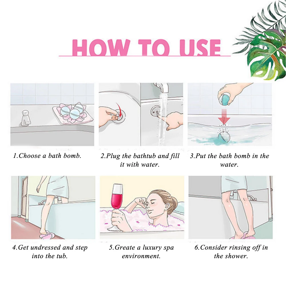 1 шт. 10 г натуральные Бомбочки для ванны шарики ручной работы скраб тела бомбочка