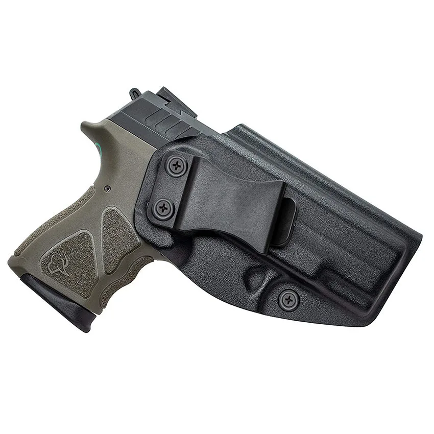 Kydex Inside Waistband Holster For Taurus TH9C Compact 9mm IWB Concealed Carry 1.5" Belt Clip Case | Holsters