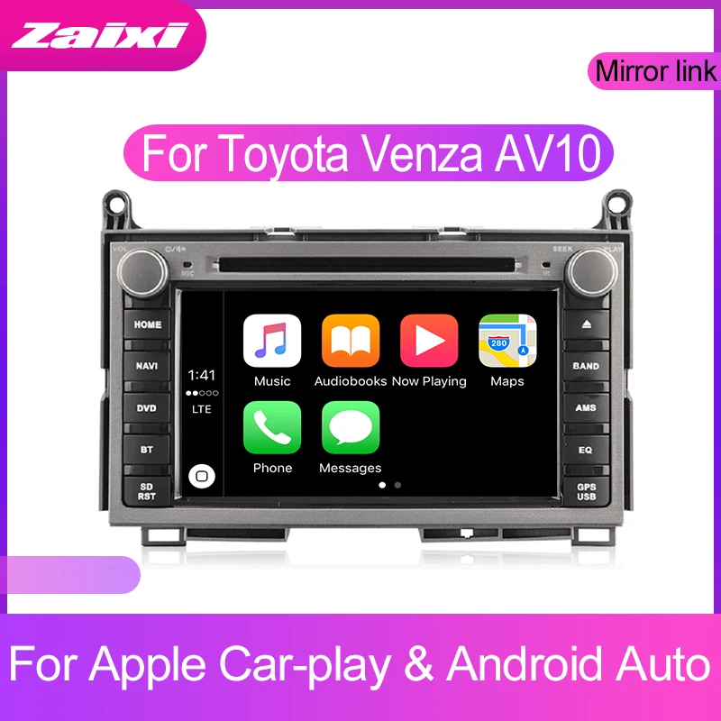 Автомобильные аксессуары для Toyota Venza AV10 2008 ~ 2017 Android GPS-навигация DVD мультимедийный