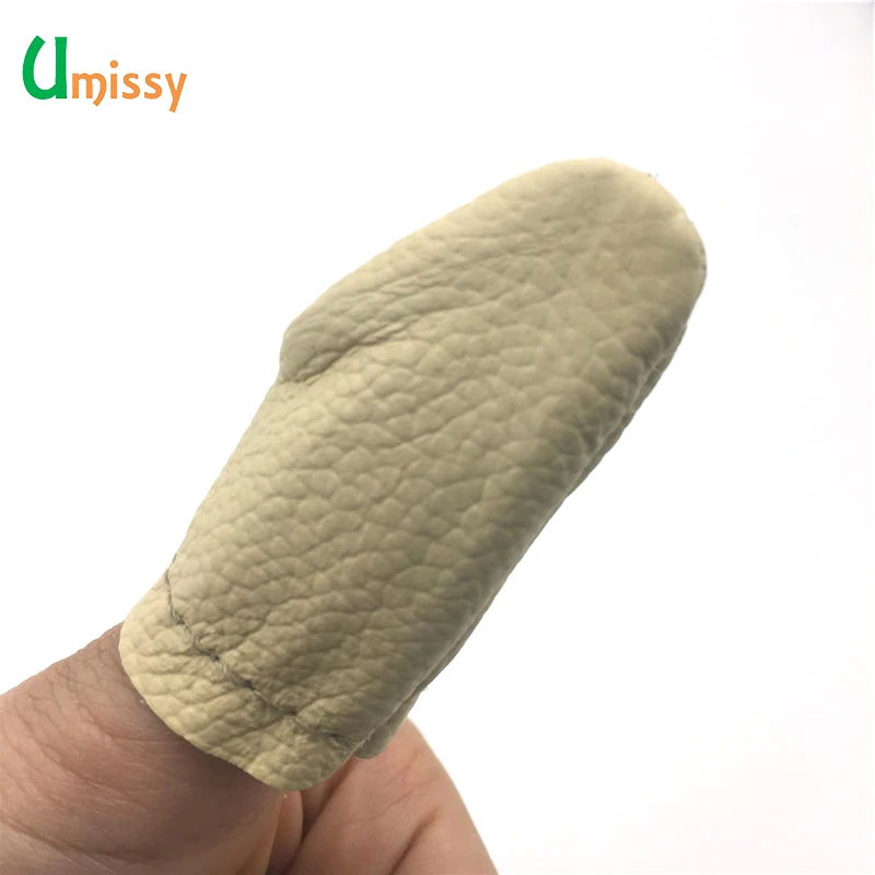 Набор наперсток из искусственной кожи для ручного шитья 2 шт. | Дом и сад