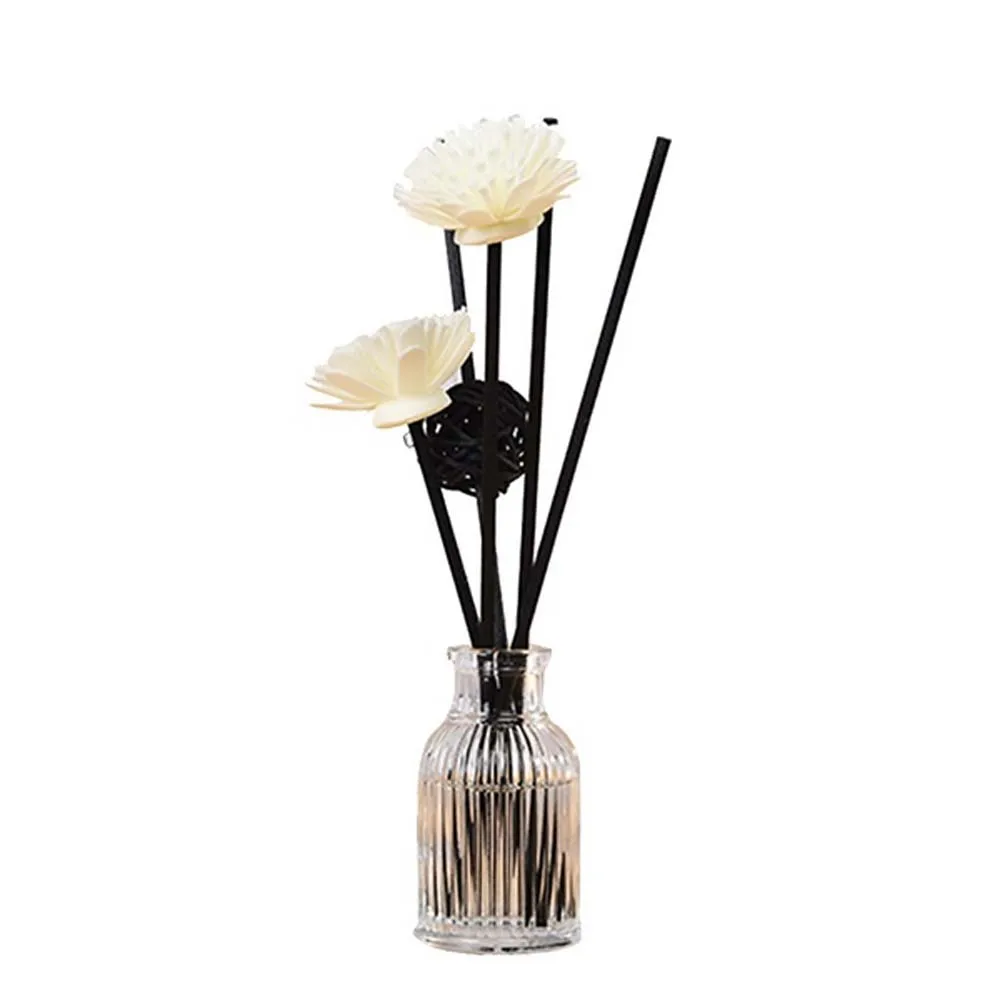 

Black Rattan Reed Diffuser Sticks Replacement Fiber Essential Oil 20cm 3mm