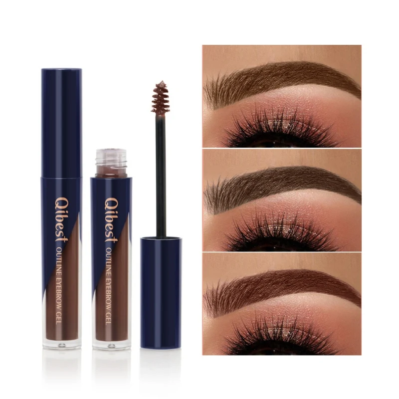 5 долговечные цвета Водонепроницаемый Тушь для бровей крем тени Макияж Красота