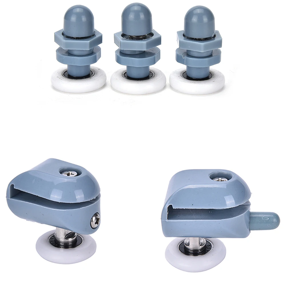 

Single Shower Door Rollers Runners Wheels Pulleys Replacement Top/Bottom Shower Wheels 25mm Hardware Tools