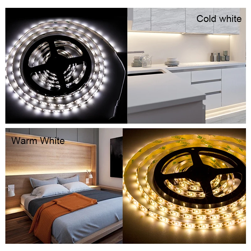 Светодиодный светильник 2835 SMD для кухонного шкафа светодиодный 1 5 м